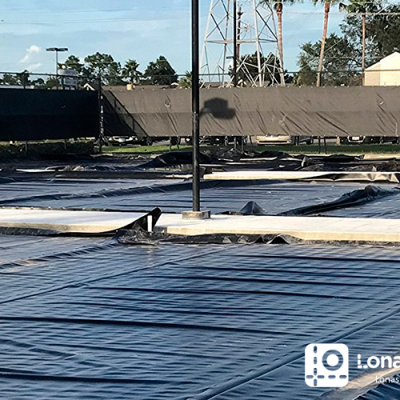 lona para construção