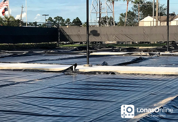 lona para construção